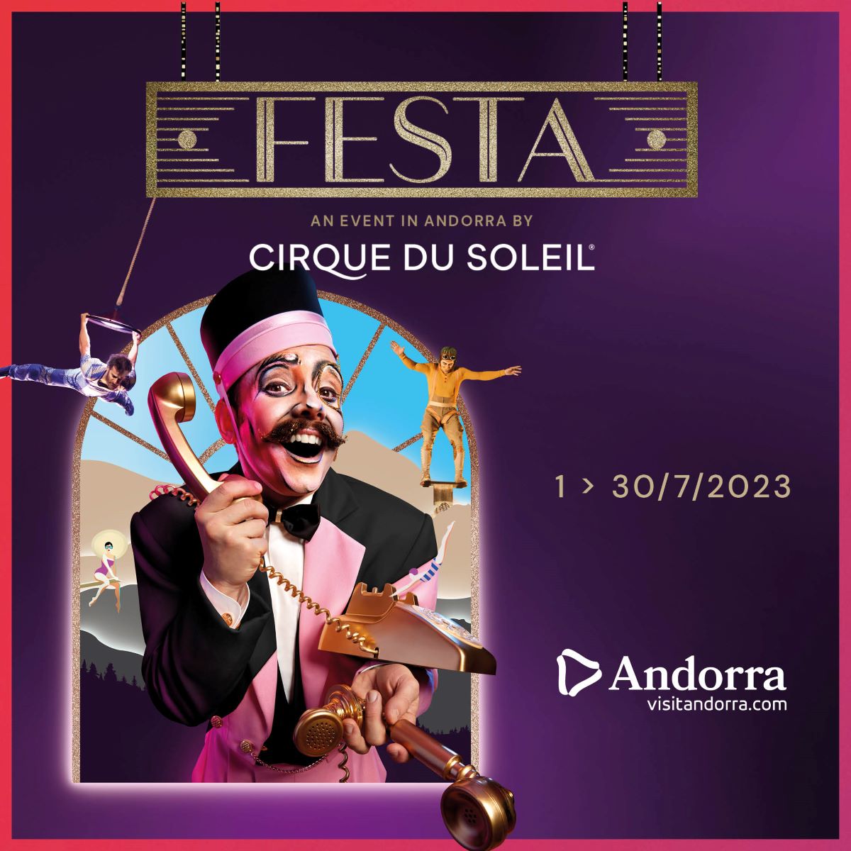 Le Cirque du Soleil a débarqué en Andorre pour la saison estivale Le Cirque du Soleil a débarqué en Andorre pour la saison estivale